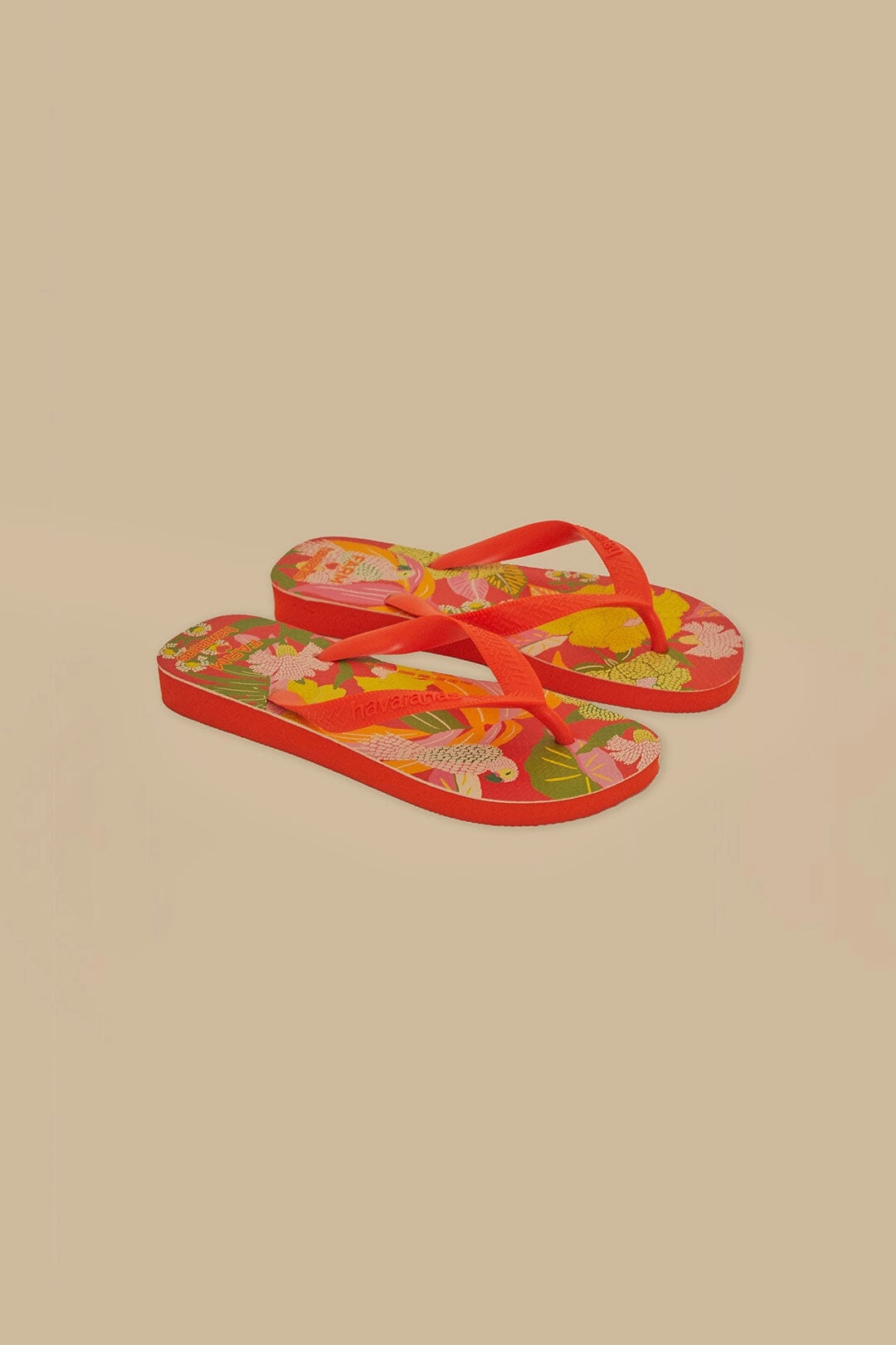 Farm Neon Flor Havaianas Sandals Breathable mesh upper