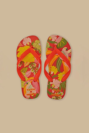 Farm Neon Flor Havaianas Sandals Stylish Footwear Sleek Flats