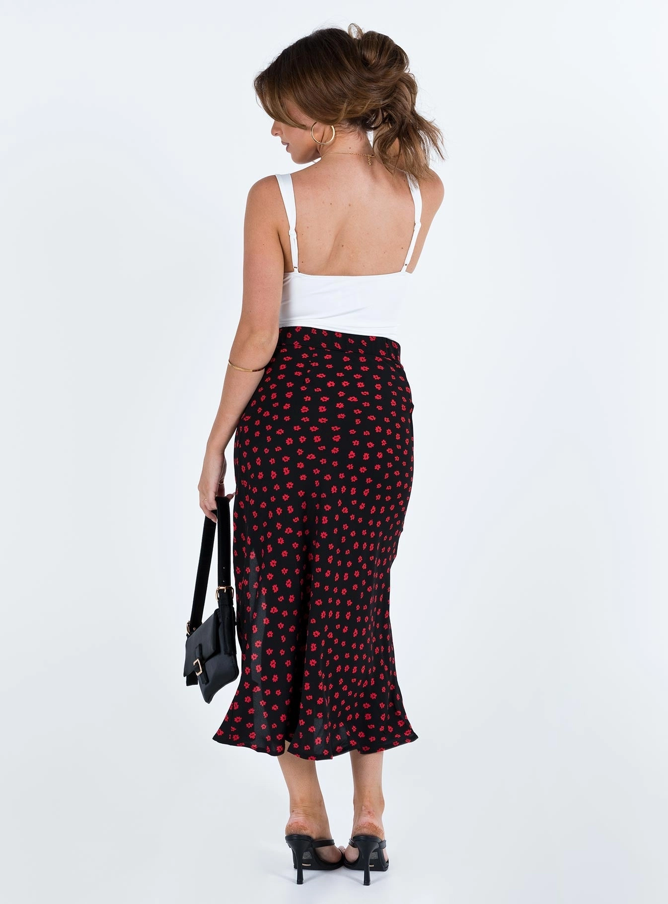 Mabel Midi Skirt Petite Neat Look