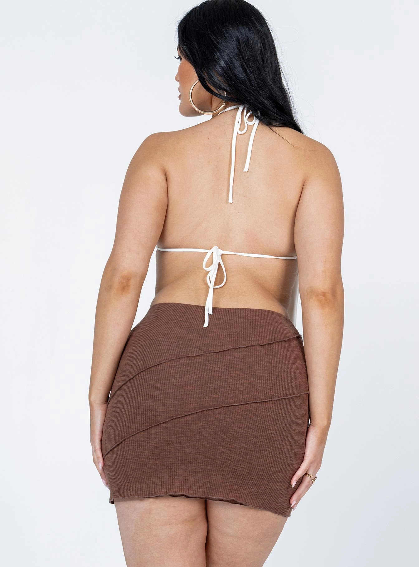 Mood Outfitboard Oscar Mini Skirt Brown