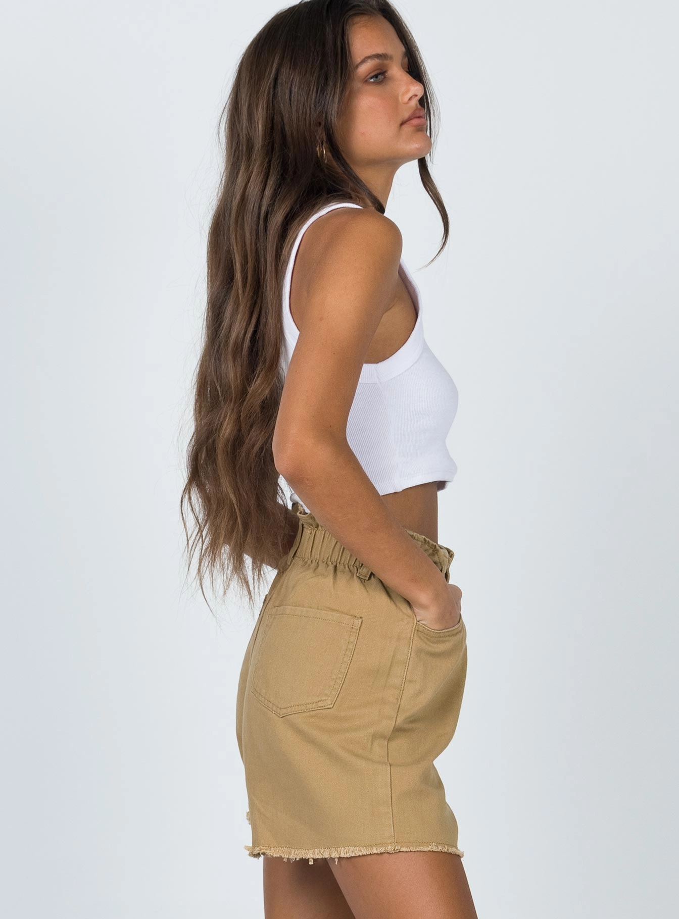 Relaxed Style Oscar Short Tan