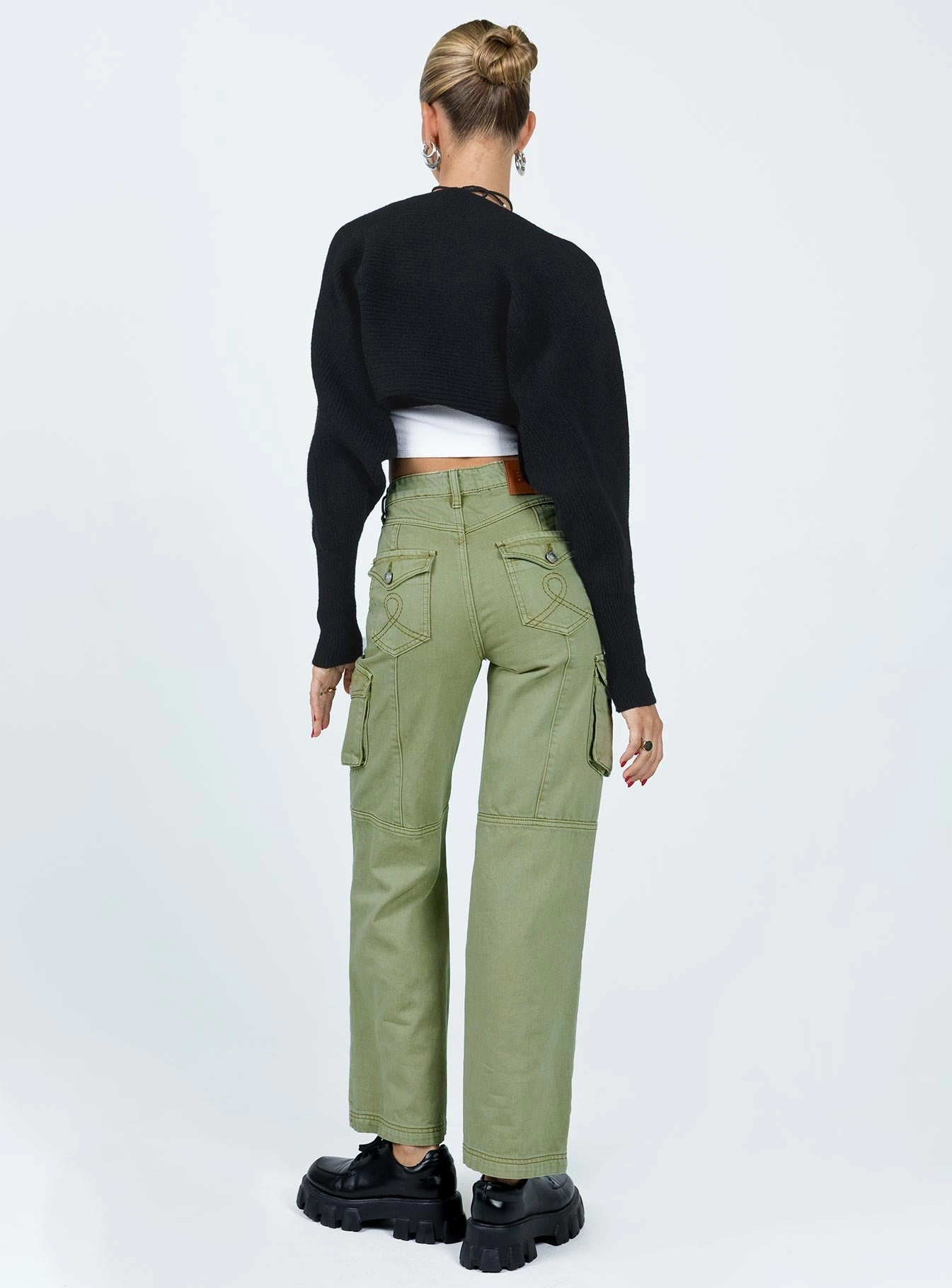 Oswell Cargo Pants Green Casual Comfort Wear