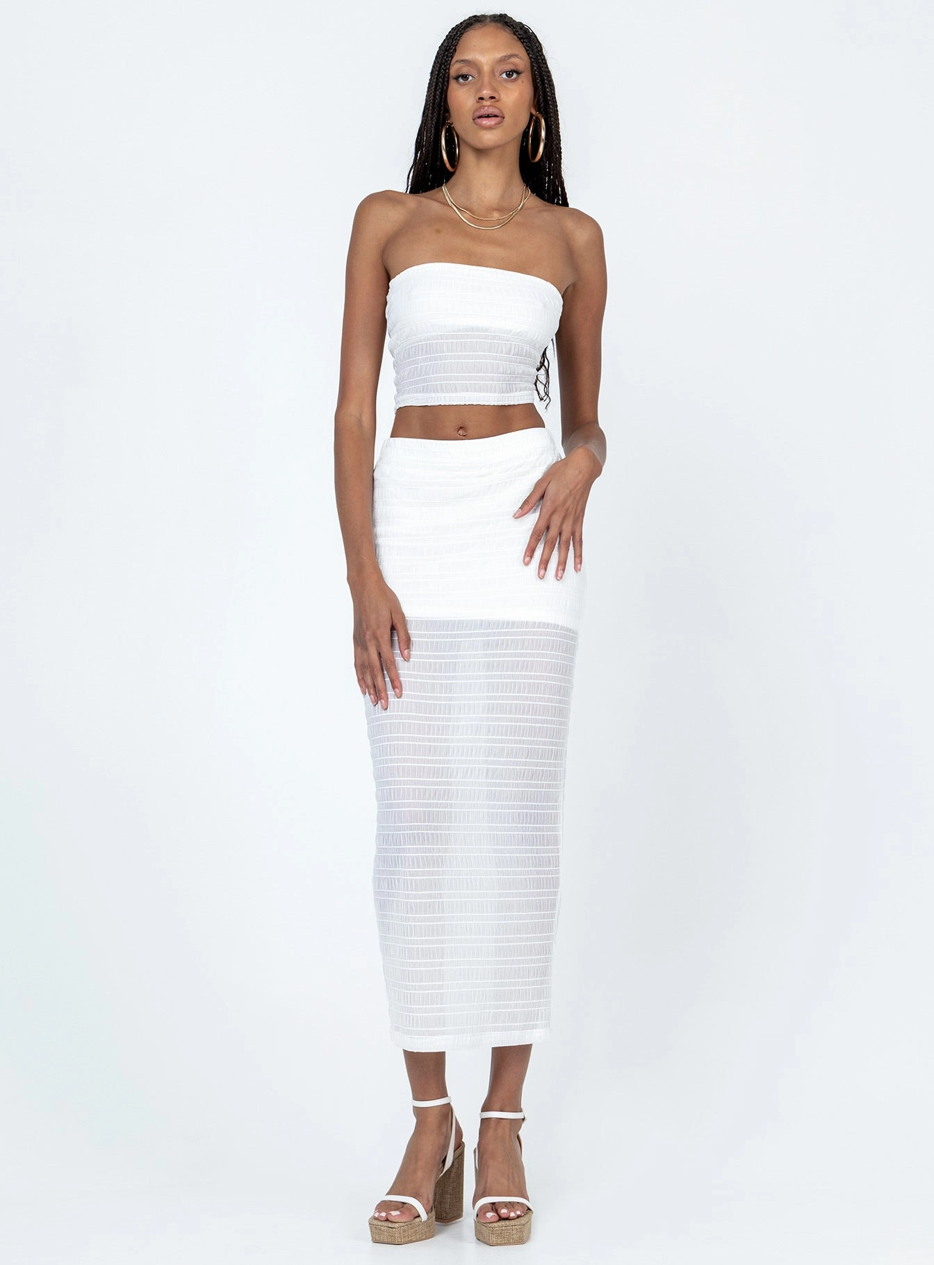 Sleek Flow Emmie Set White