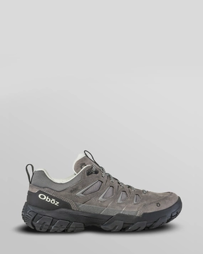 Climbing Ready Women's Oboz Sawtooth X Low Waterproof Hiking Shoes - Wide - Hazy Gray