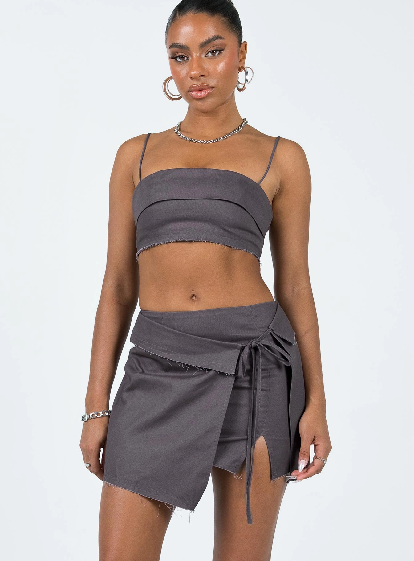 Stanton Set Grey Foil Print