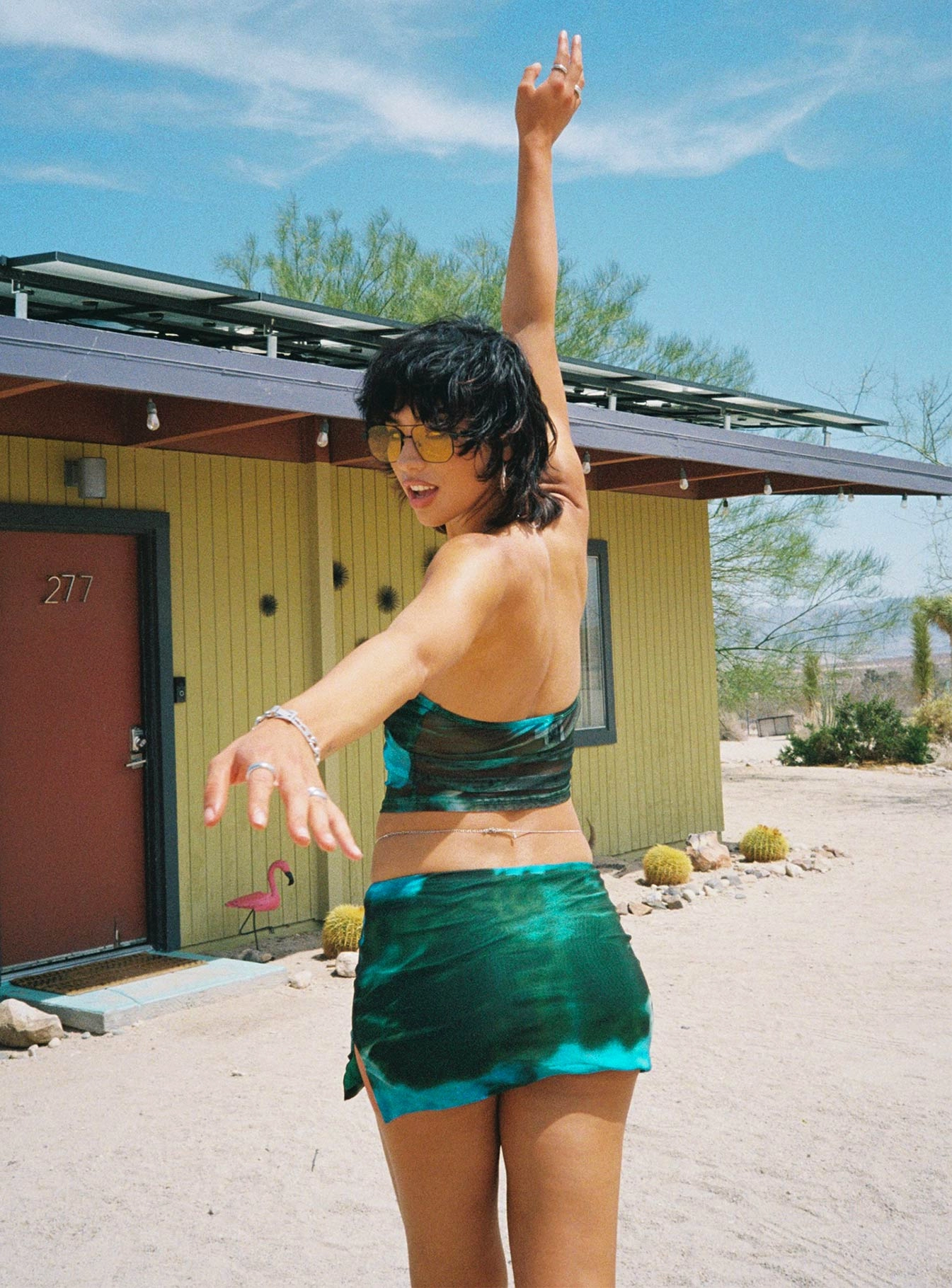 Palm Springs Set Multi Sheer Overlay