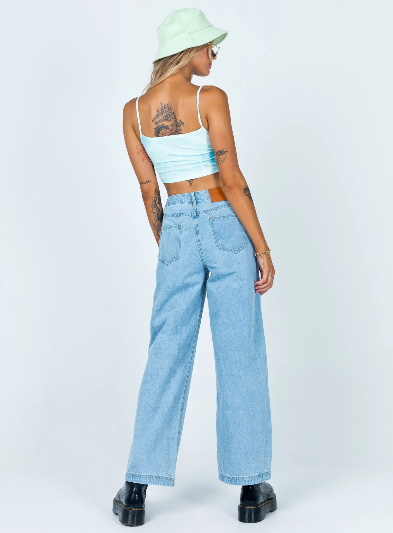 Everyday Loose Parker Oversized Jeans Denim