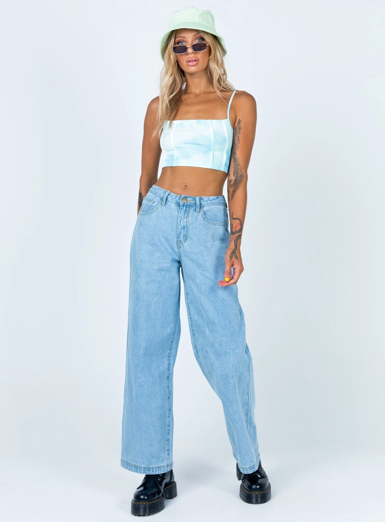 Neat Look Parker Oversized Jeans Denim