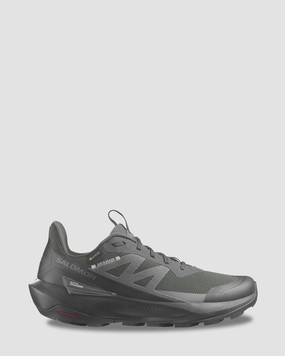 Adventure Ready Quick Dry Boots Men's Salomon Elixir Activ GTX Hiking Shoes - Phantom/Black/Magnet