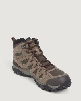 Base Camp Men's Mornington Waterproof Mid Hiking Boots - Gunsmoke