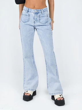 UltraSoft Lining Jemma Low Rise Bootcut Jeans
