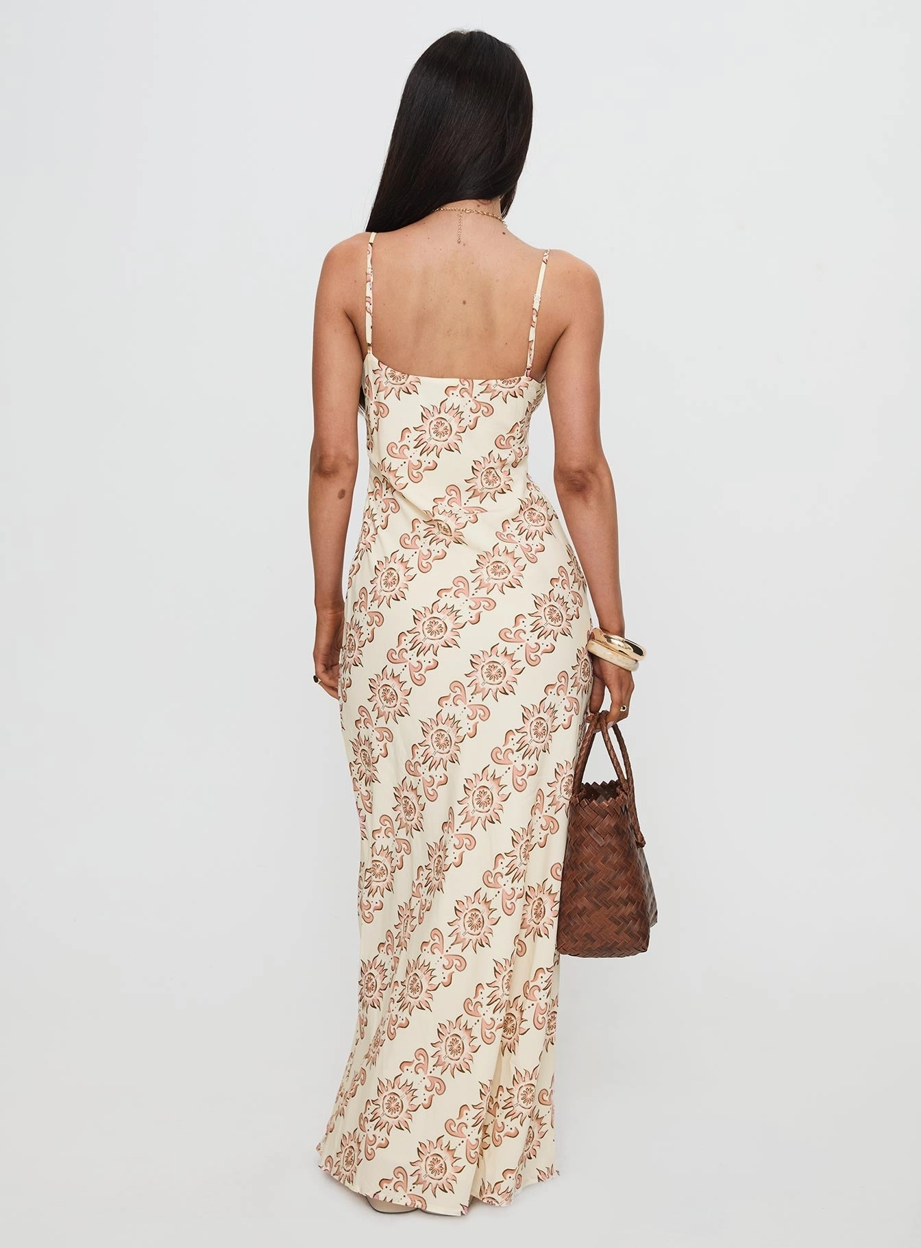 Subtle Fit Cozy Texture Sugar Plum Maxi Dress Beige