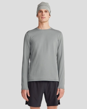 Men's Seeker Fleece Long Sleeve Top - Moon Adaptive Fit Silhouette