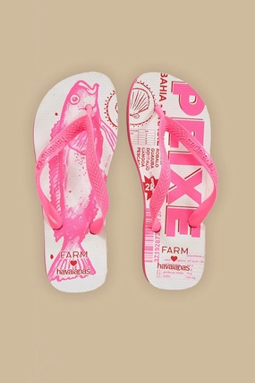 Gel Cushioning Practical Outdoor Footwear Pink Peixe Havaianas Sandals