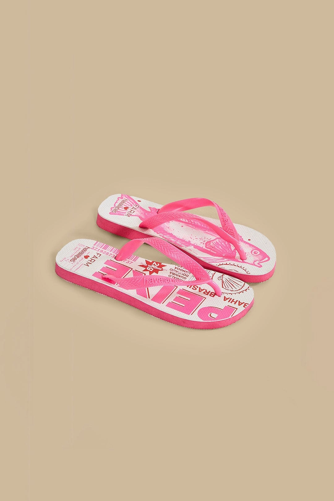 Pink Peixe Havaianas Sandals Net Air