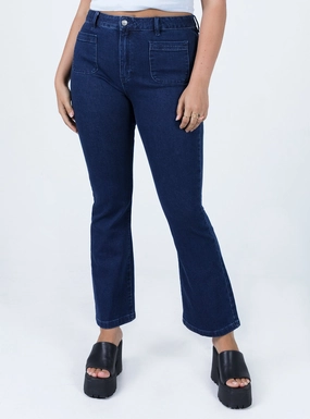 Beach Day Breathable Daily Mix Dalta Mid Rise Flare Denim Jeans