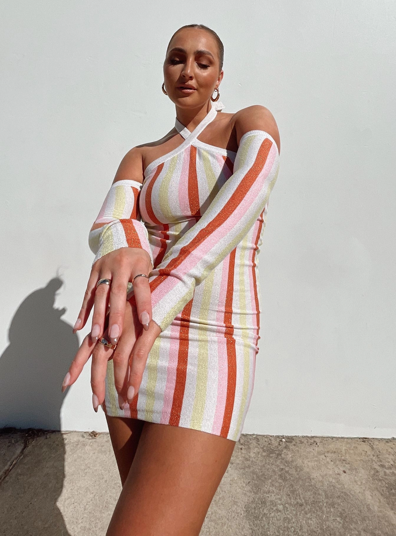 Camila Mini Dress Multi Dreamy Drape Fall Fashion