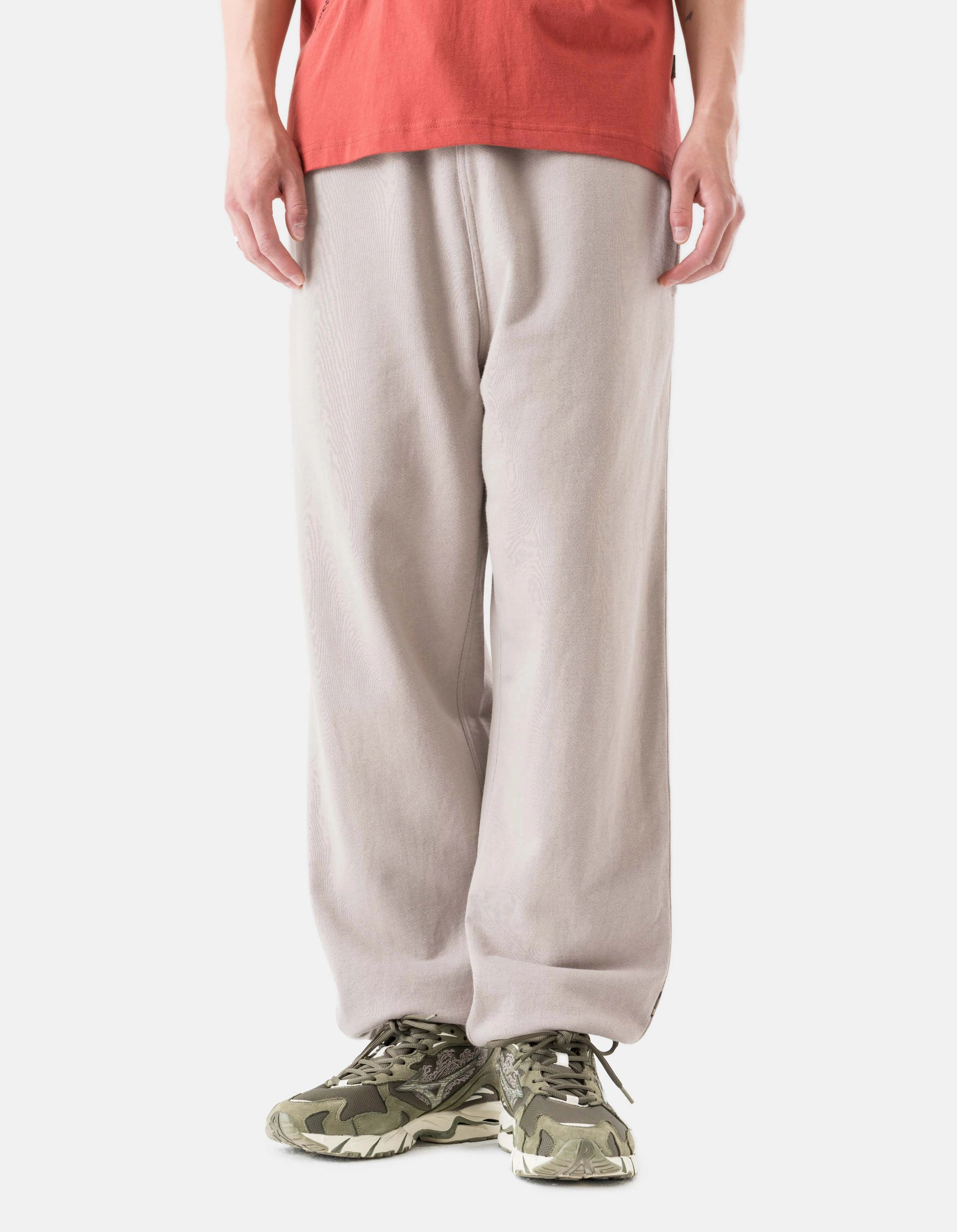 4623 Maharishi Organic Sweatpants Taupe City Ready Sleek and Soft