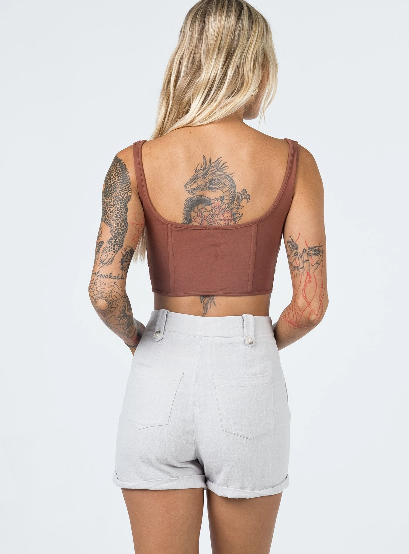 Jasyra Shorts Grey Daily Use