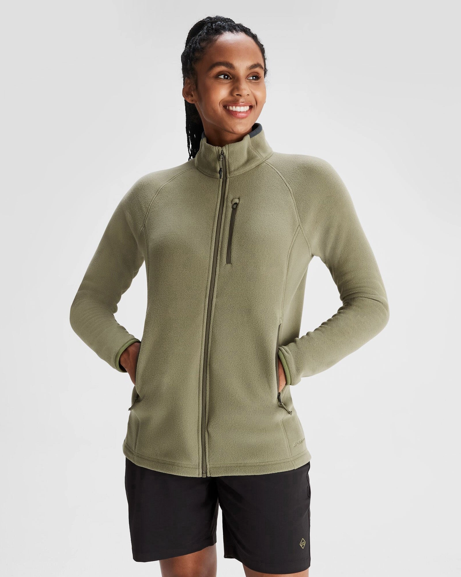 Monochrome Look Women's Ridge 100 PrimaLoft Bio Fleece Jacket - Beech