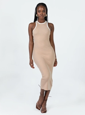 Day Love Relax Line Raimond Midi Dress Beige