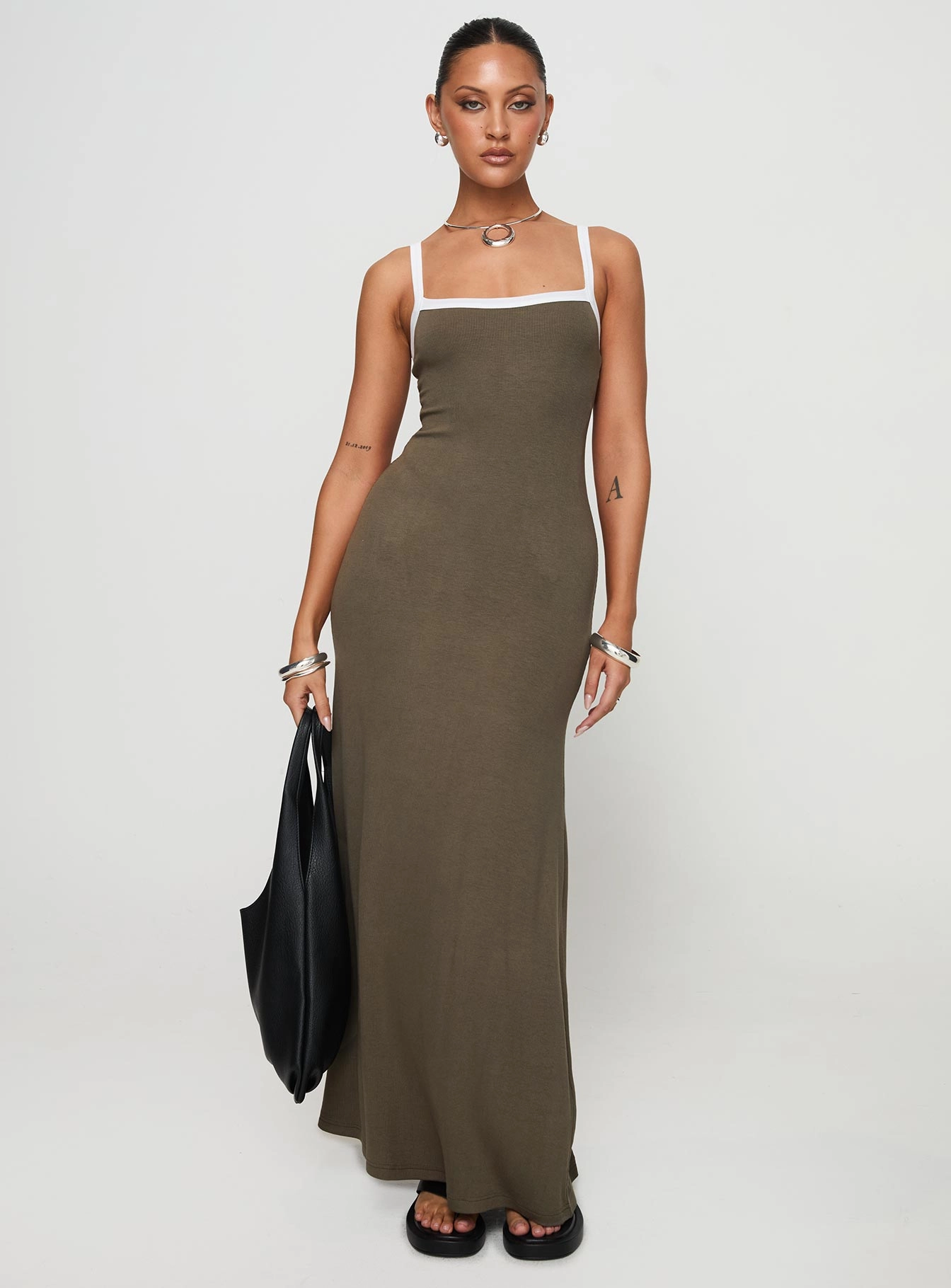Relax Flex Soft Lines Austrina Maxi Dress Olive