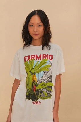 Off-White From Brasil To The World Relaxed T-Shirt Fashion Layer Indoor Comfort