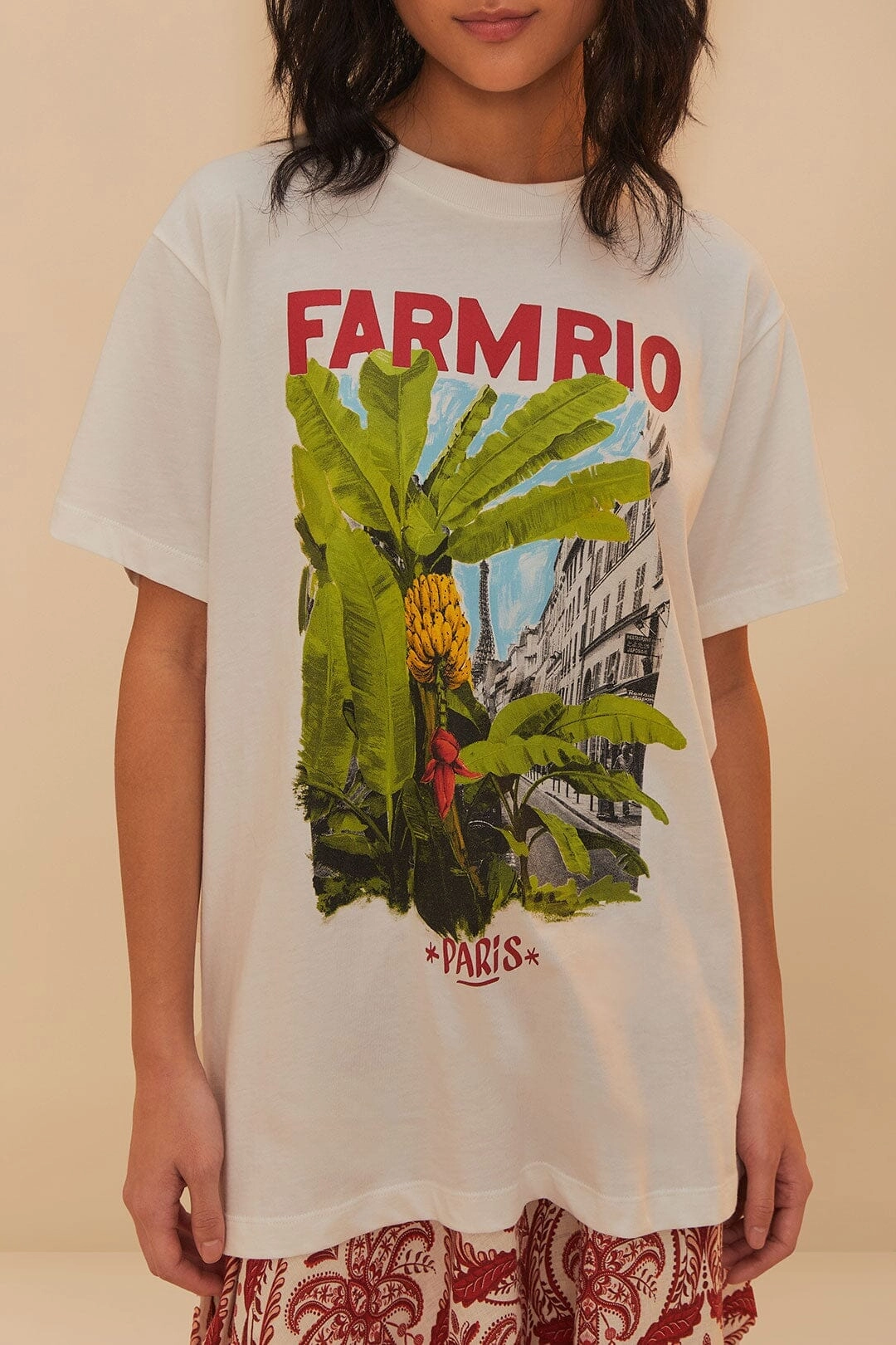 Off-White From Brasil To The World Relaxed T-Shirt High Durability Weave
