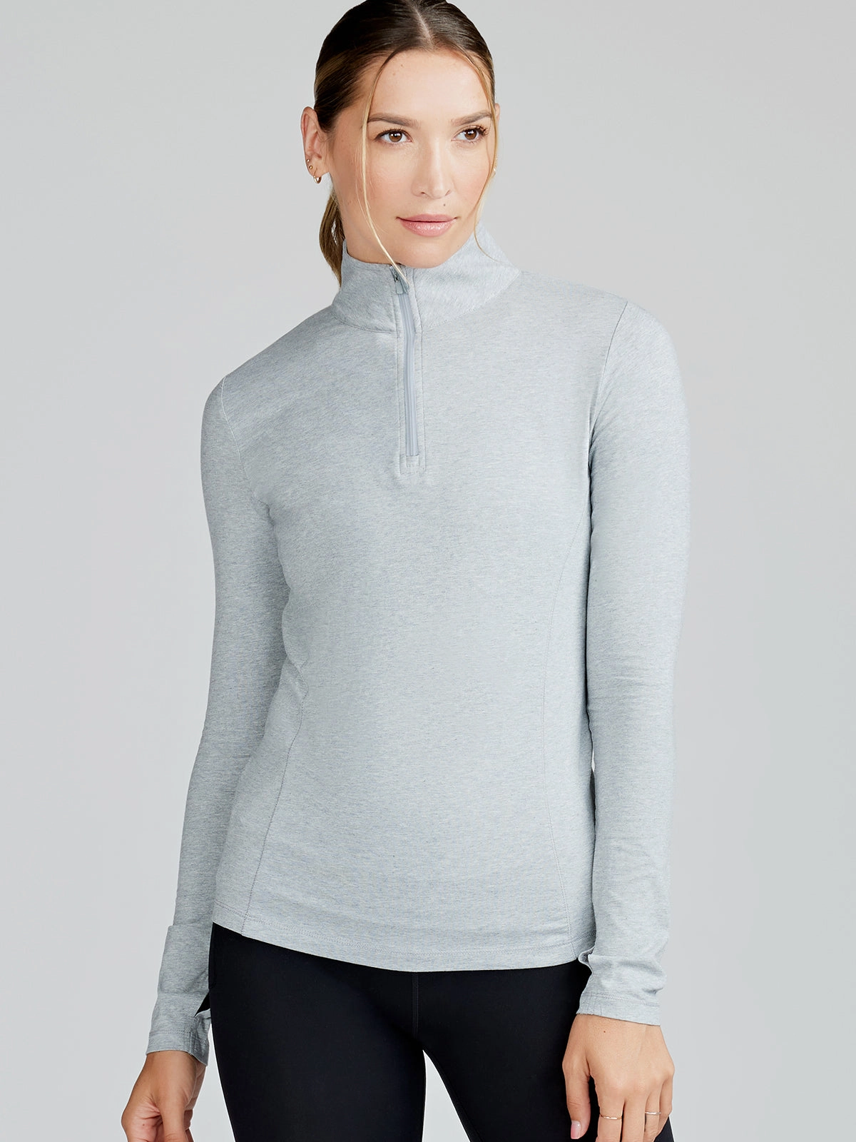 Recess Quarter Zip Two Tone Weave EcoFriendlyTexture