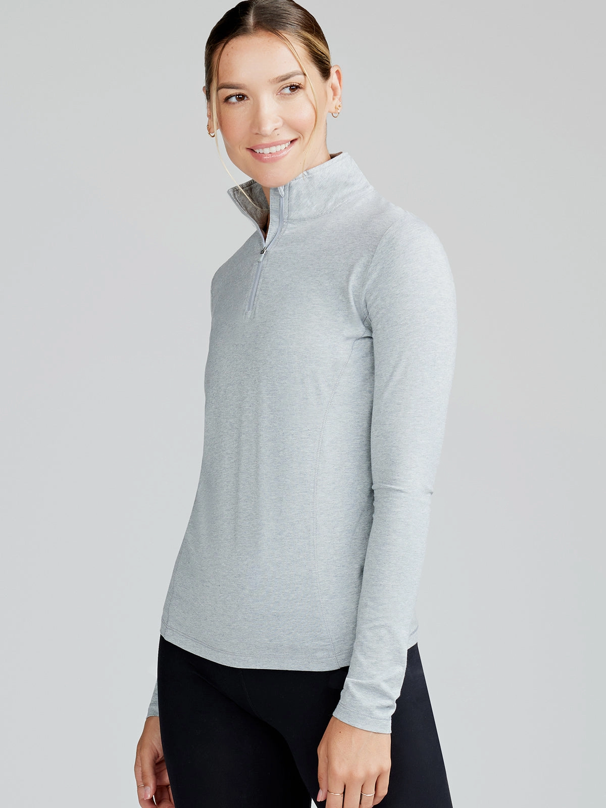 Recess Quarter Zip Simple Cut UVProtectionCoating