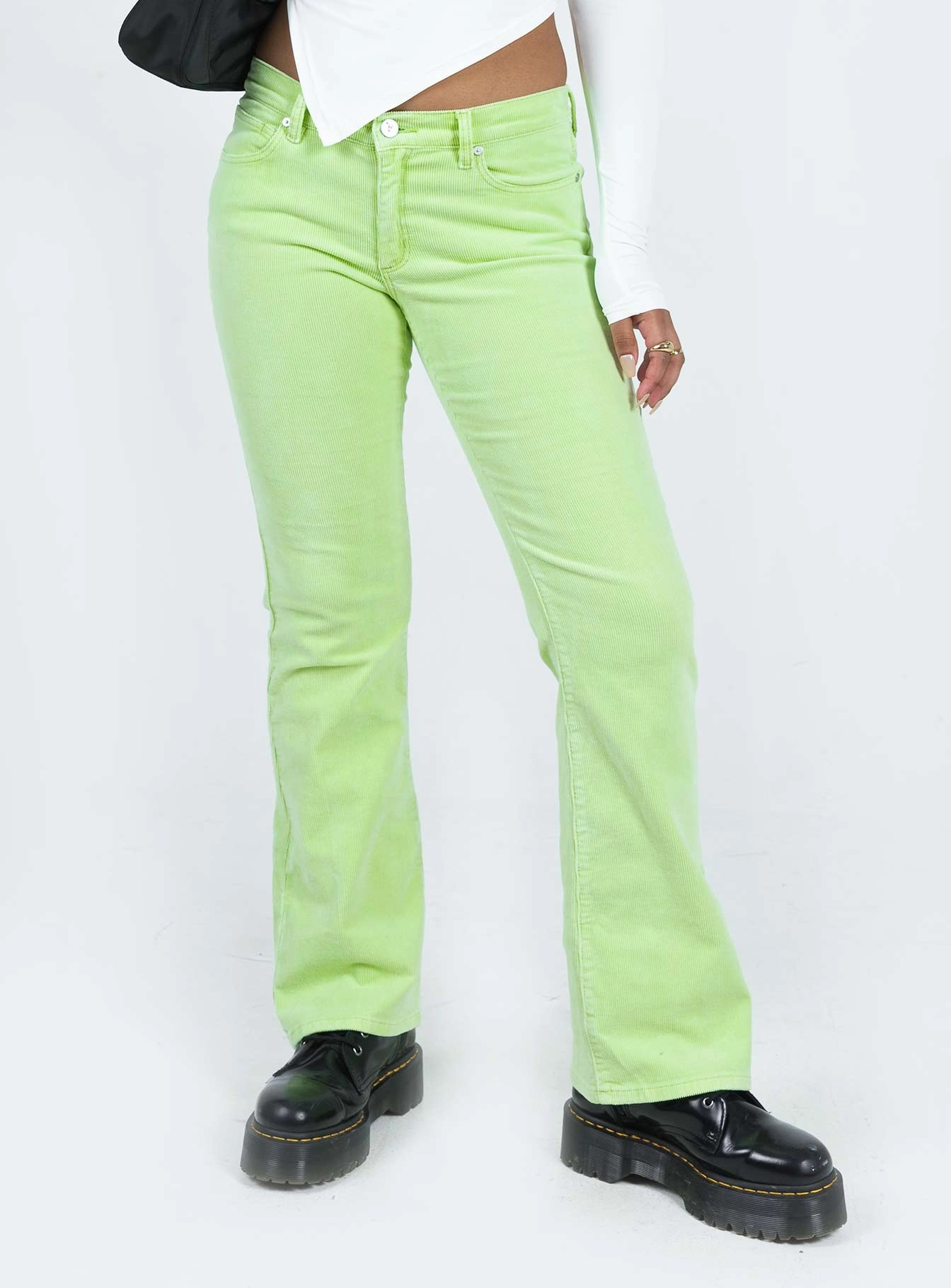 Street Smart City Walk Smooth Abrand 99 Low Boot Faded Fluro Cord Green