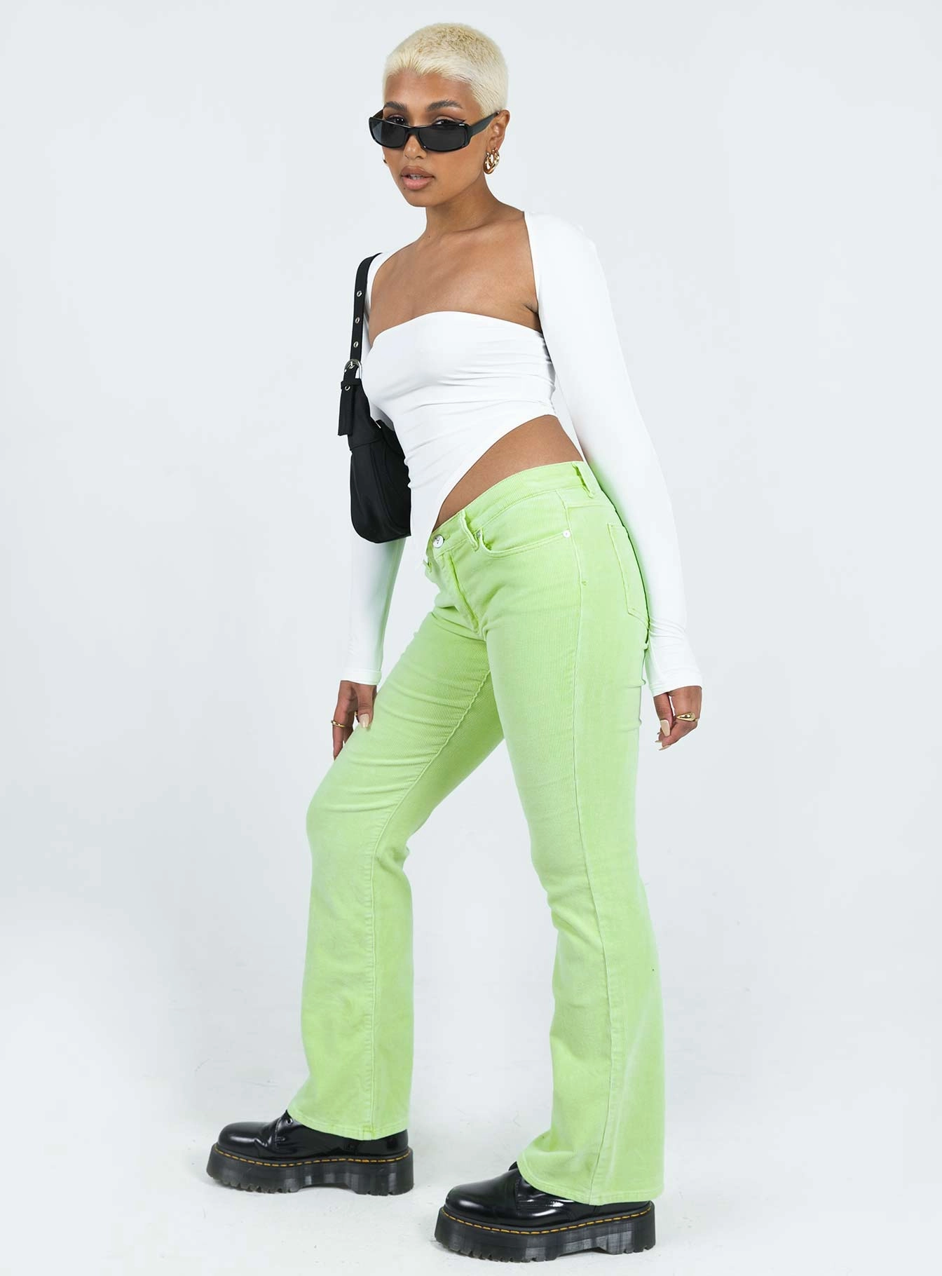 Abrand 99 Low Boot Faded Fluro Cord Green Basic Attire