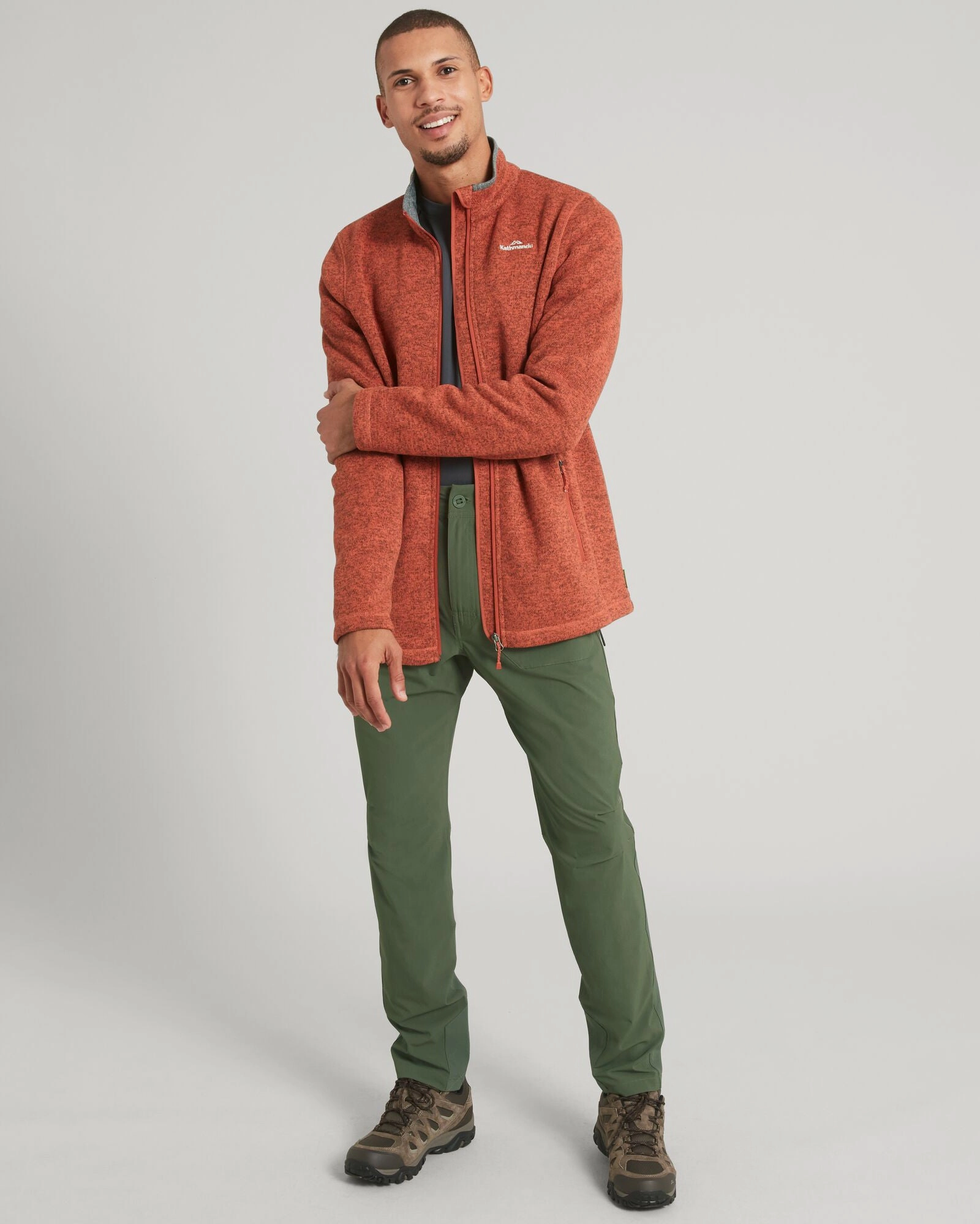 Men's ULT-Hike Pants - Thyme Minimal Stretch Fit ElasticWaistband