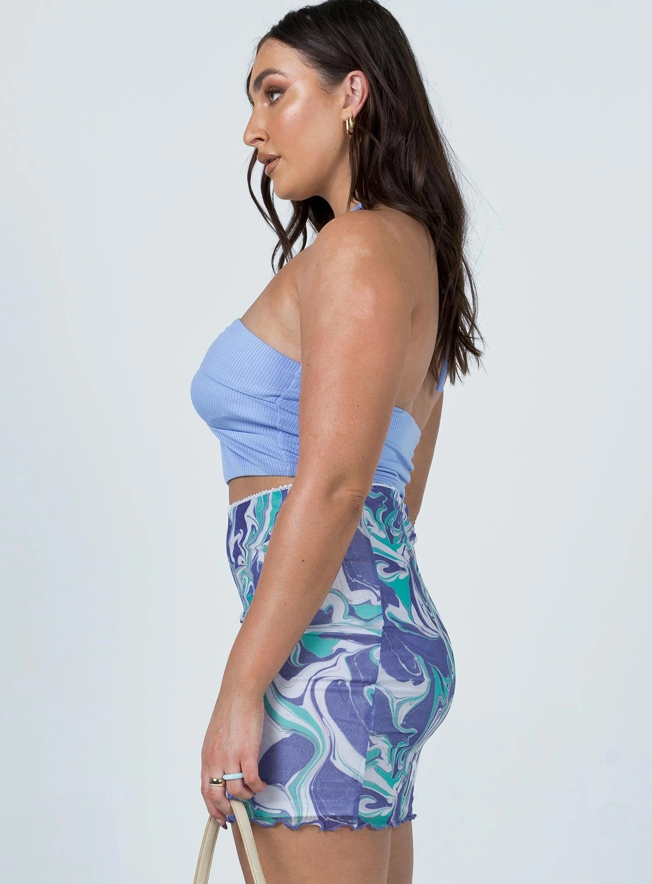 Remi Mini Skirt Blue Daily Essential
