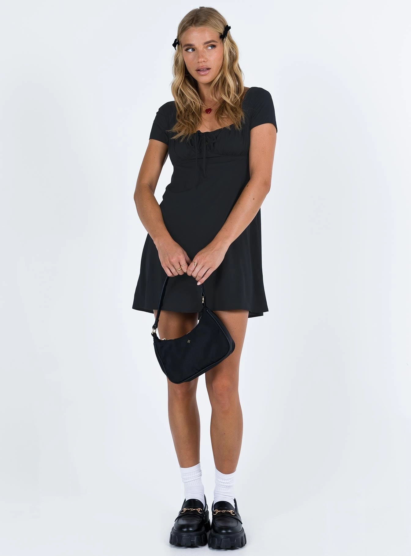 Everyday Ready Quick Drying Glenore Mini Dress Black