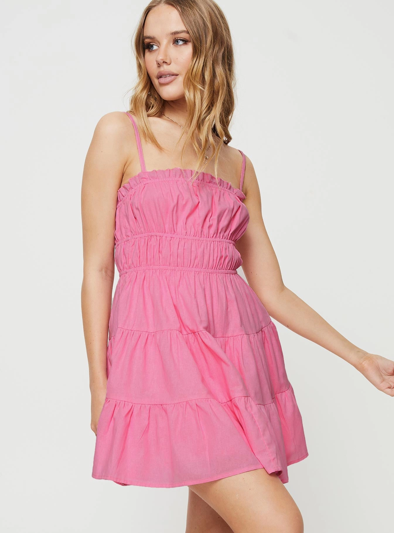 Chic Comfort Wear Ceara Mini Dress Pink