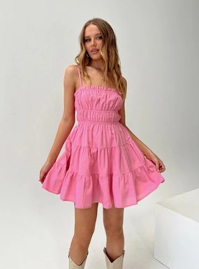 Perfect Fit Look Fine Details Ceara Mini Dress Pink