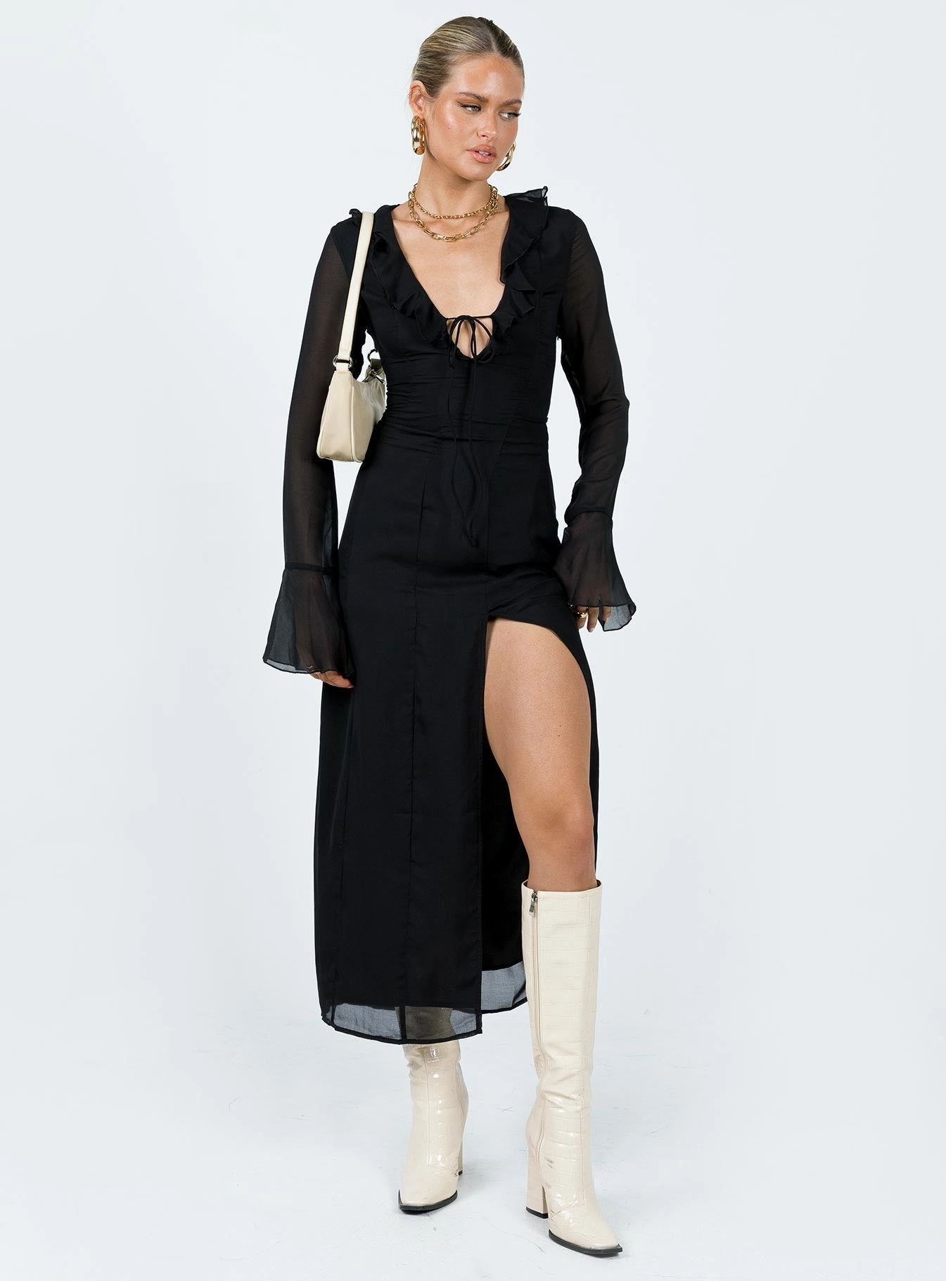 Rosalia Maxi Dress Black Weekend Ready