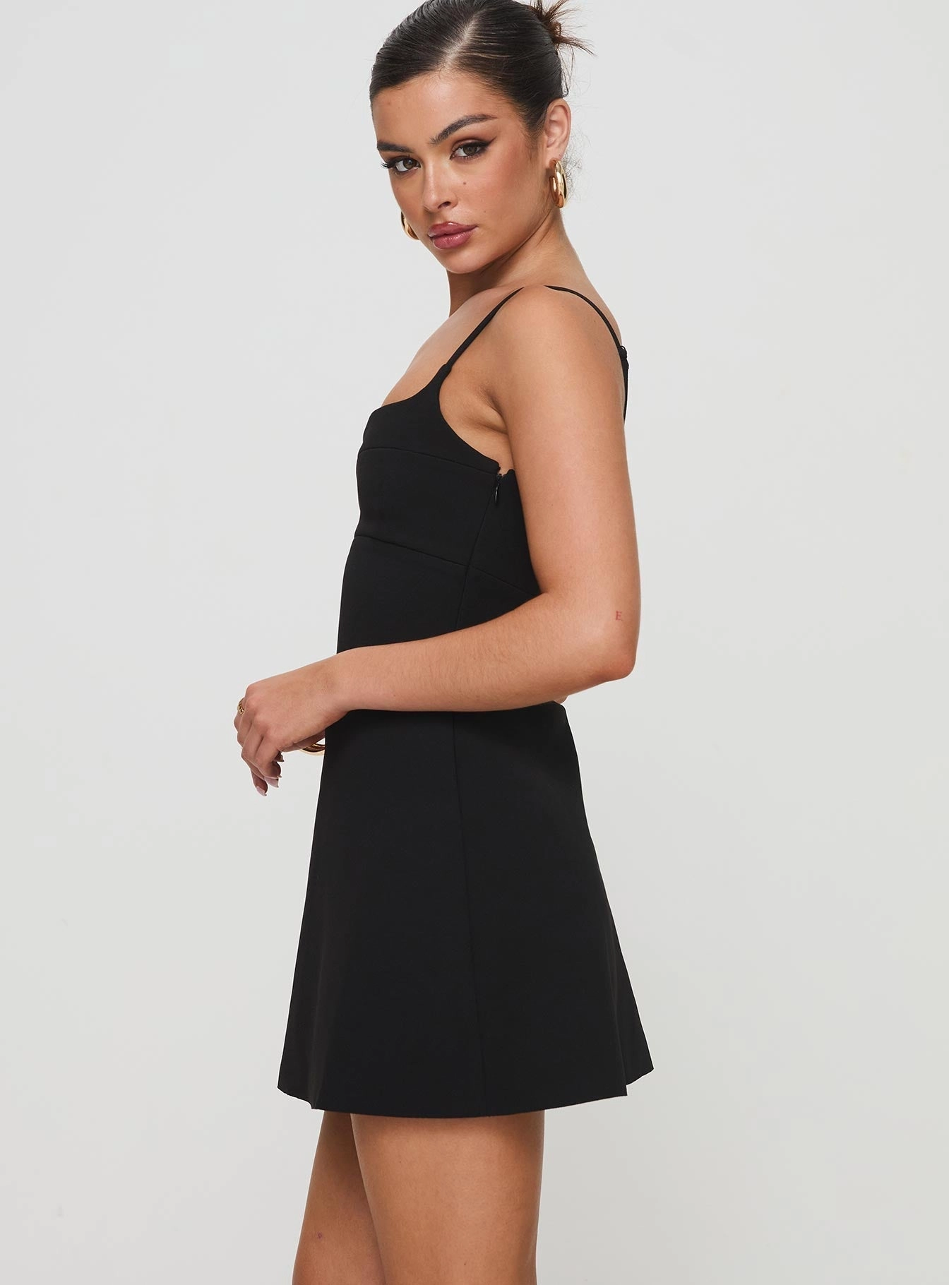 Calm Movement Rousselet Mini Dress Black