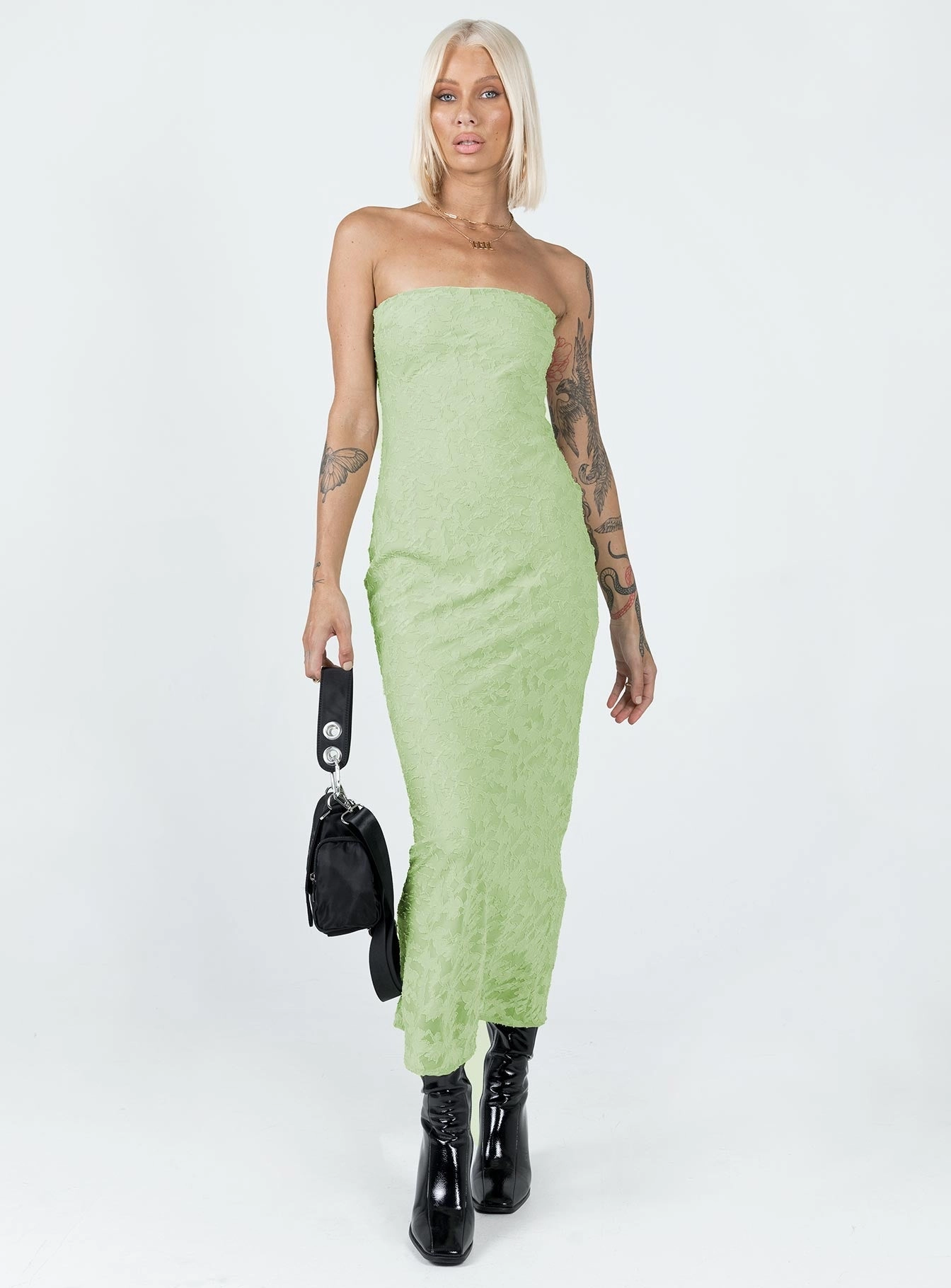 Sakina Maxi Dress Green Weekend Feel Feminine Look