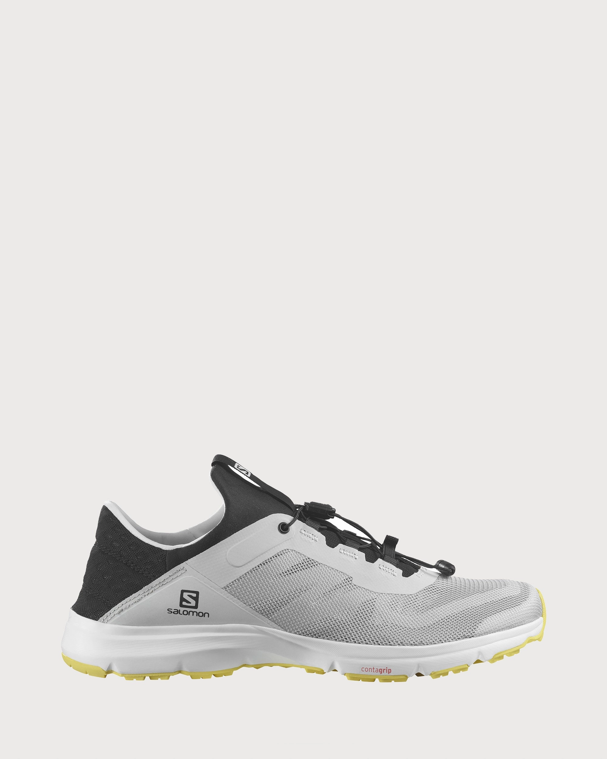 Salomon Amphib Bold 2 Men's Shoes - Lunar Rock/Black/Buttercup Comfort Build waterproof