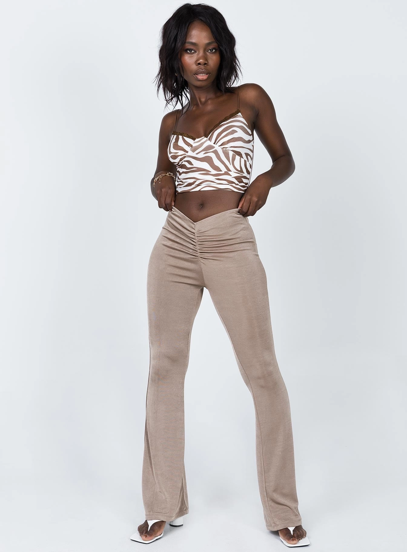 Savannah Pants Brown FlexibleMobility