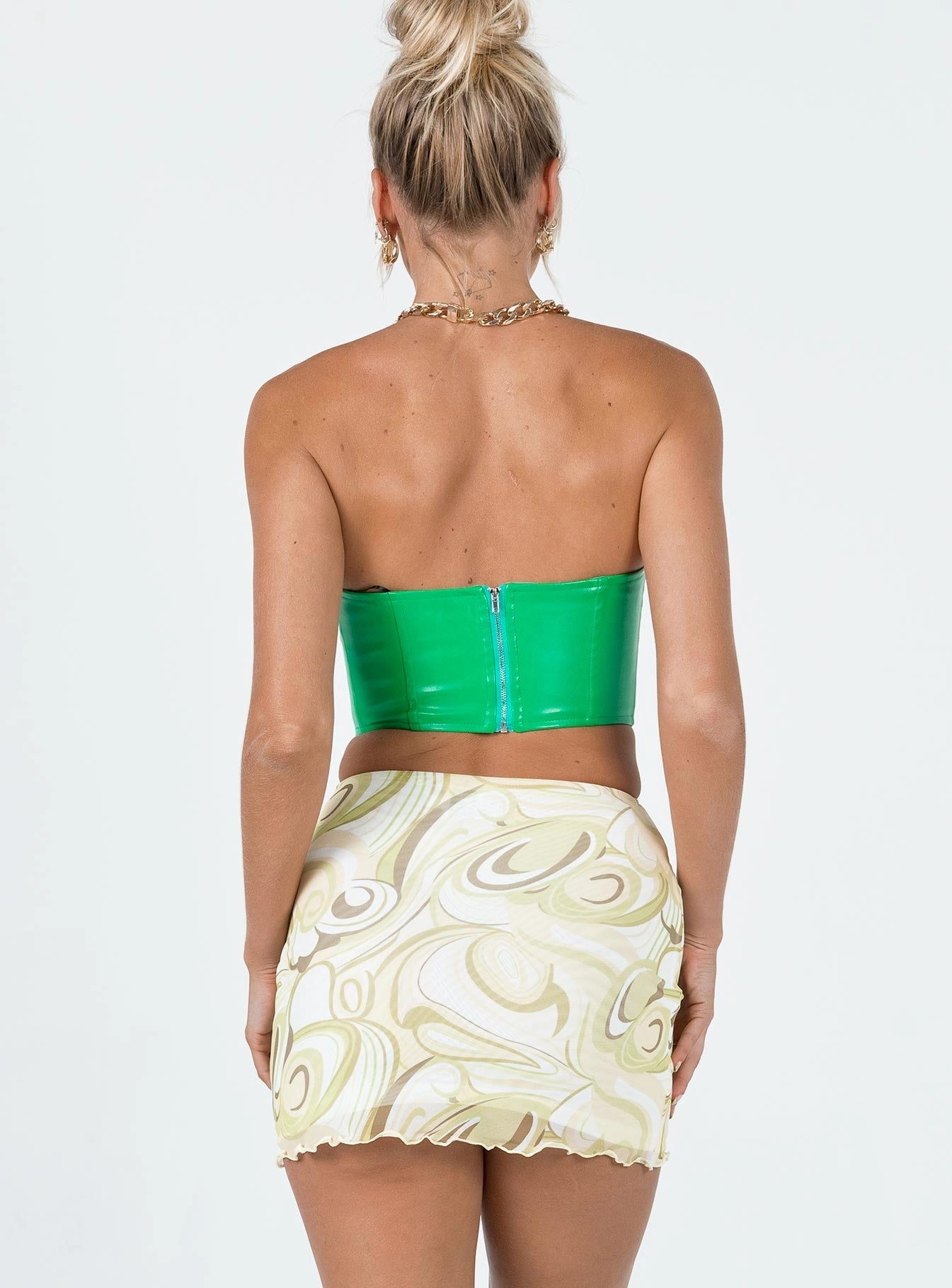 Ringo Mini Skirt Yellow Sharp Look