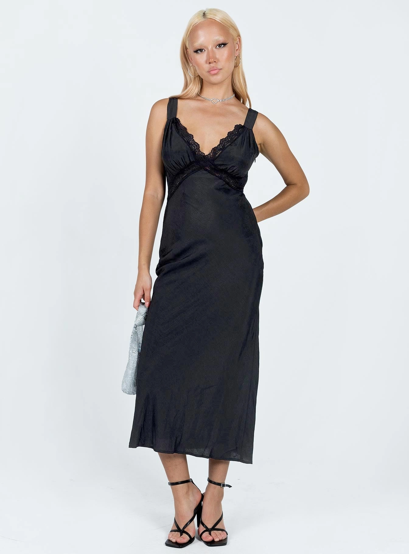 Chill Style Fashionable Design Hannelle Maxi Dress Black