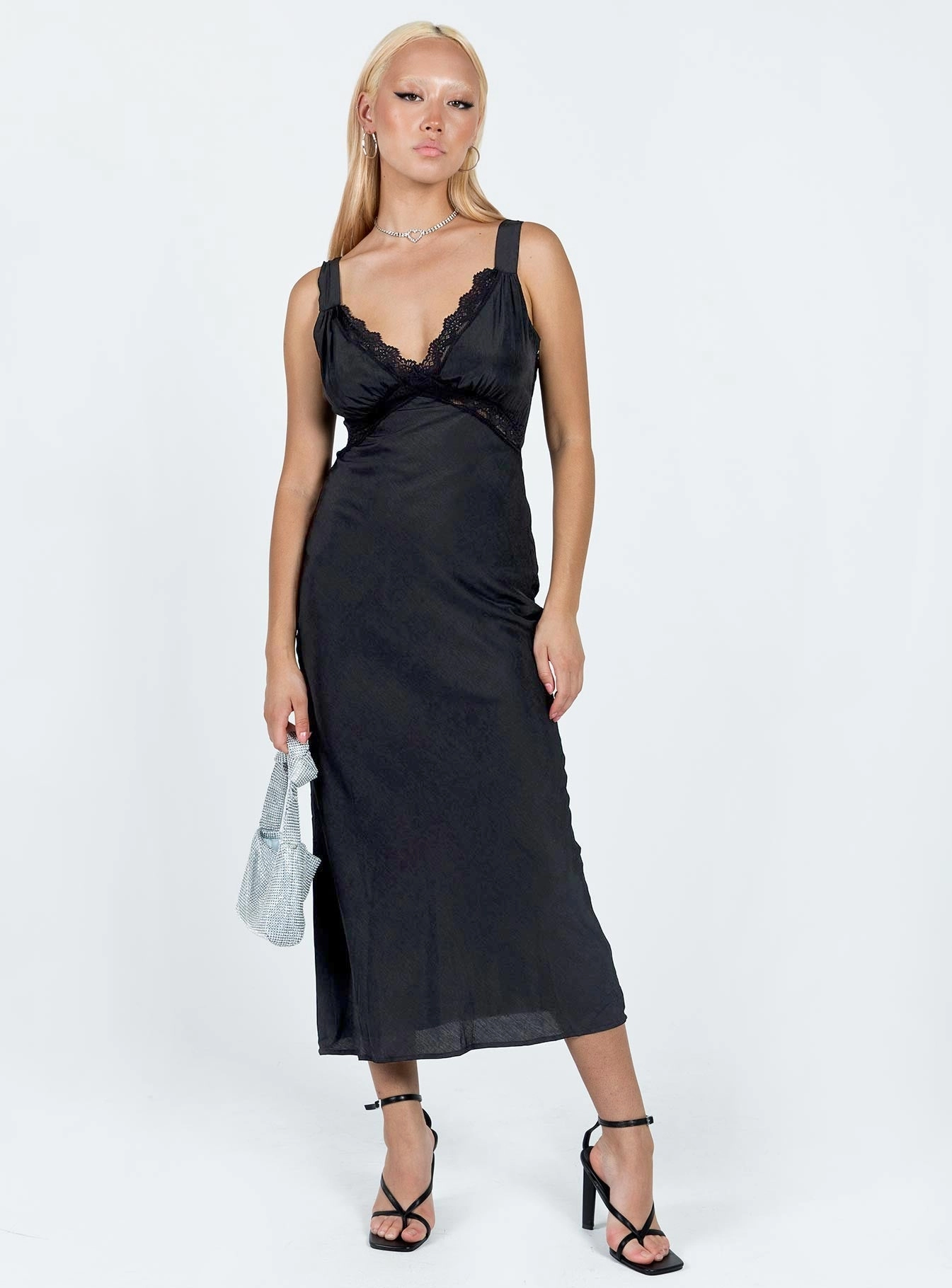 Stylish Design Hannelle Maxi Dress Black