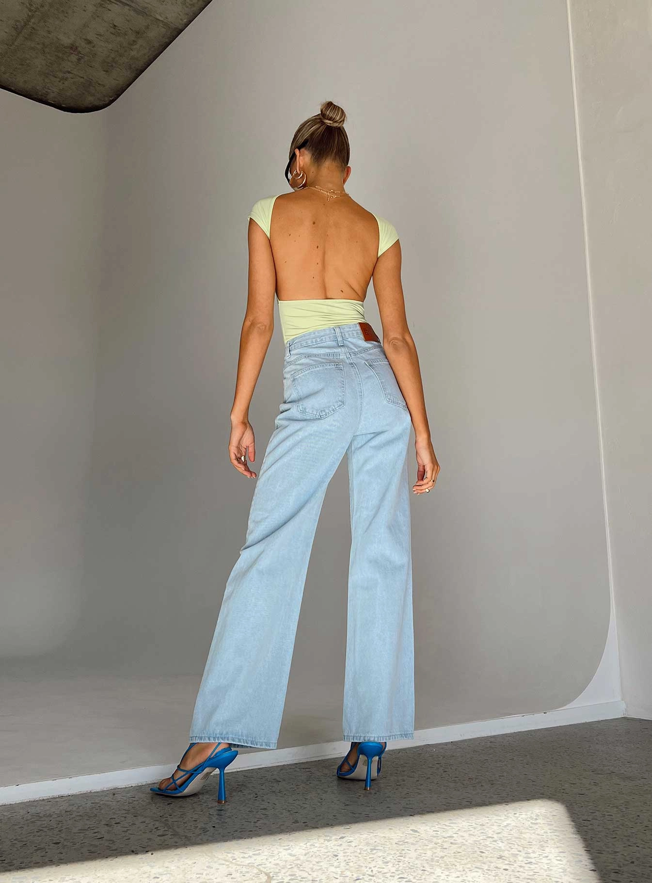Sevina Wide Leg Denim Jeans Light Wash Spring Mood Affordable Timeless Option