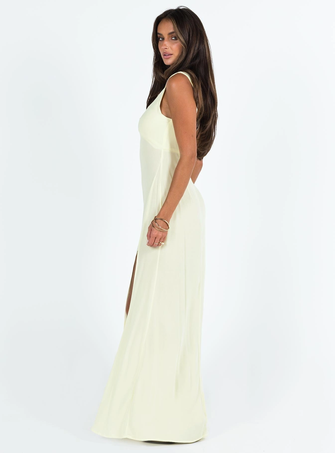 OdorControlTreatment Shannyn Maxi Dress Yellow