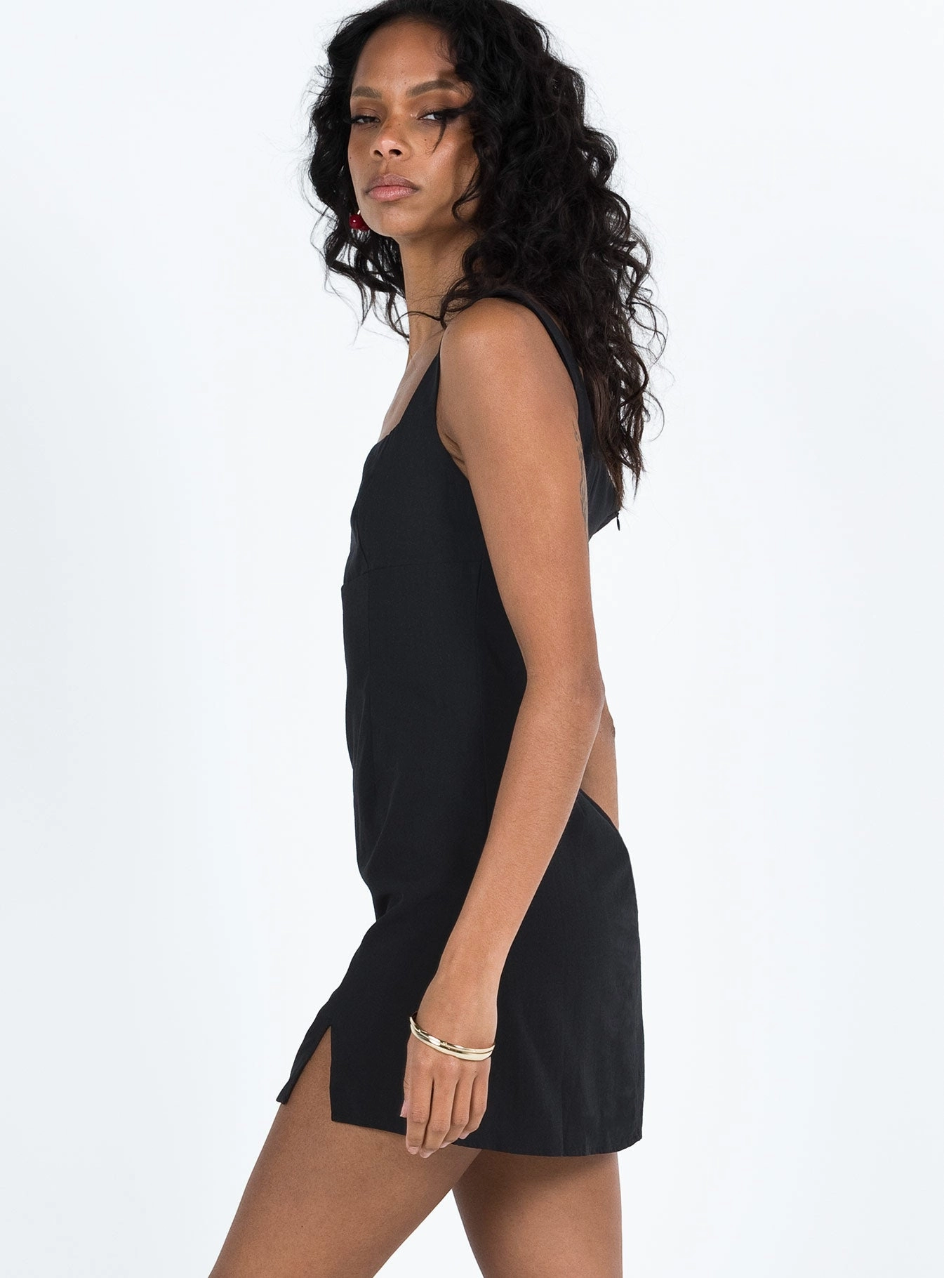 Sharpe Mini Dress Black Office Glam