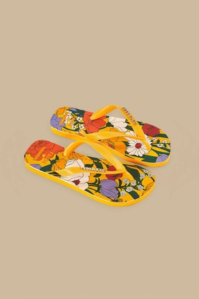 Shiny Gem Secure fit Bucolic Floral Havaianas Sandals