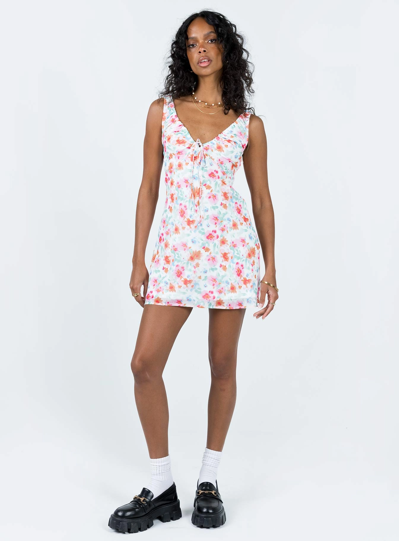 Bareena Mini Dress Multi Easy Layers